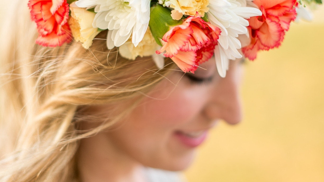 How to DIY a Spring-Worthy Floral Crown