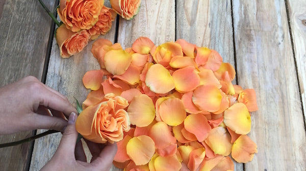 How to DIY Rose Petals