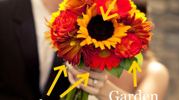 Autumn Mixed Bridal Bouquet