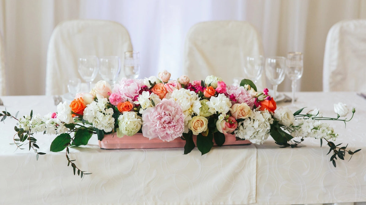 Wedding Table Floral Centerpieces