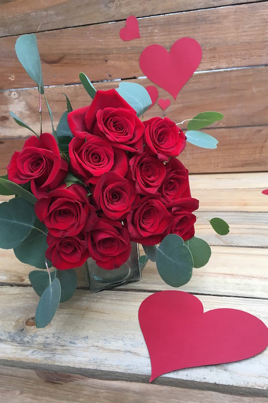 Be Mine - Valentine's Day Red Rose Bouquet
