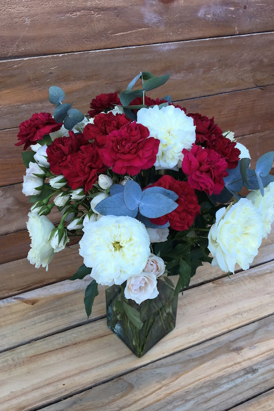 Carnation and Roses Bouquet