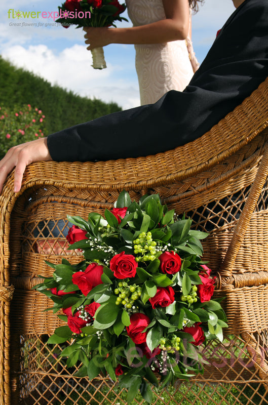 Chair Floral Arrangement