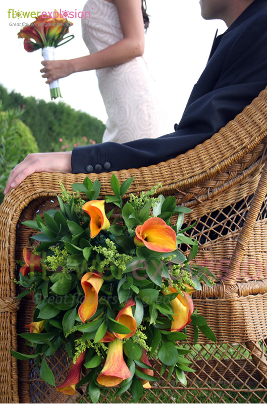 Chair Floral Arrangement