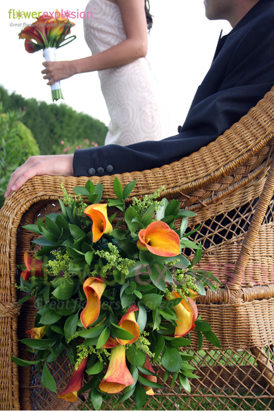 Chair Floral Arrangement
