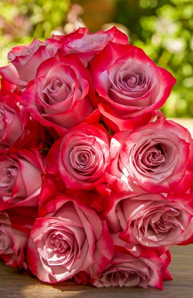 Deep Purple Rose Bouquet