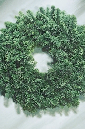 holiday cheer fir wreath