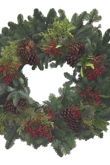 home for christmas wreath