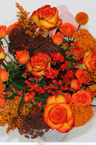Orange Mix Centerpiece Large
