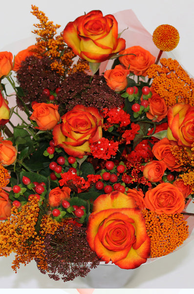 Orange Mix Centerpiece Large