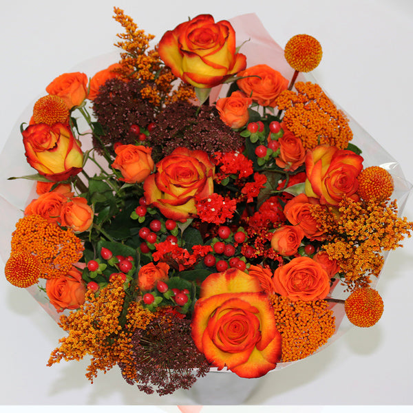 Orange Mix Centerpiece Large