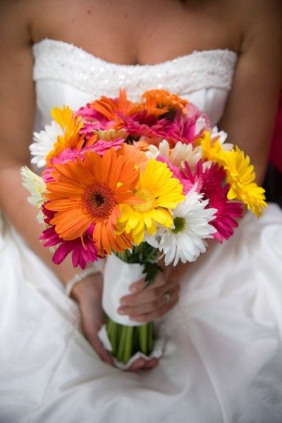 Gerbera Daisy Bridal Bouquet