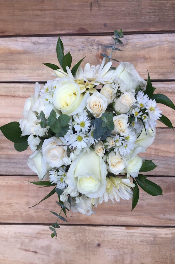 My Everything - White Daisies and Roses