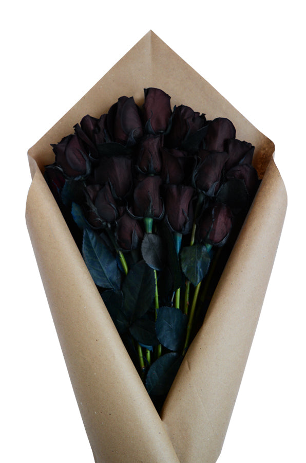 Black Rose Bouquet