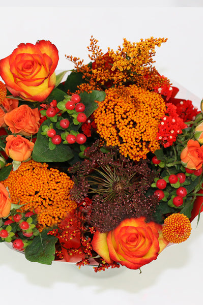 Orange Mix Centerpiece Medium