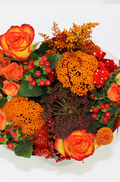 Orange Mix Centerpiece Medium