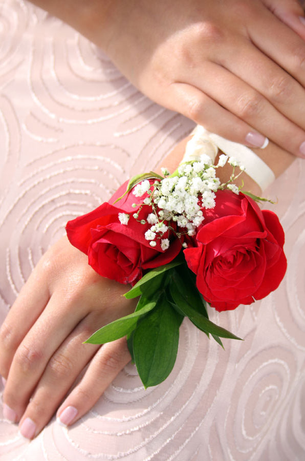 Rose wrist Corsage