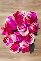Cotton Candy Tinted Roses