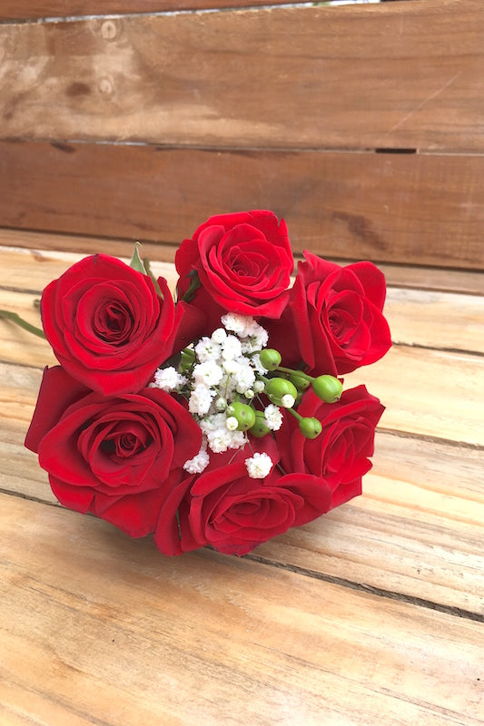 Six Roses Valentine's Day Bouquet