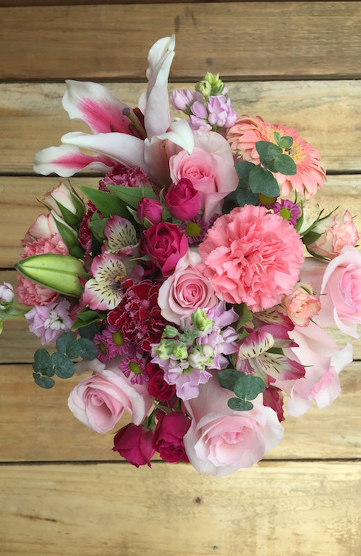 Sweetness - Colorful Pink Bouquet