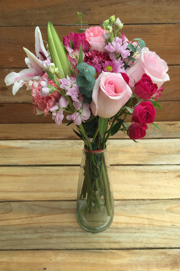 Sweetness Bouquet - Assorted Pink Flowers