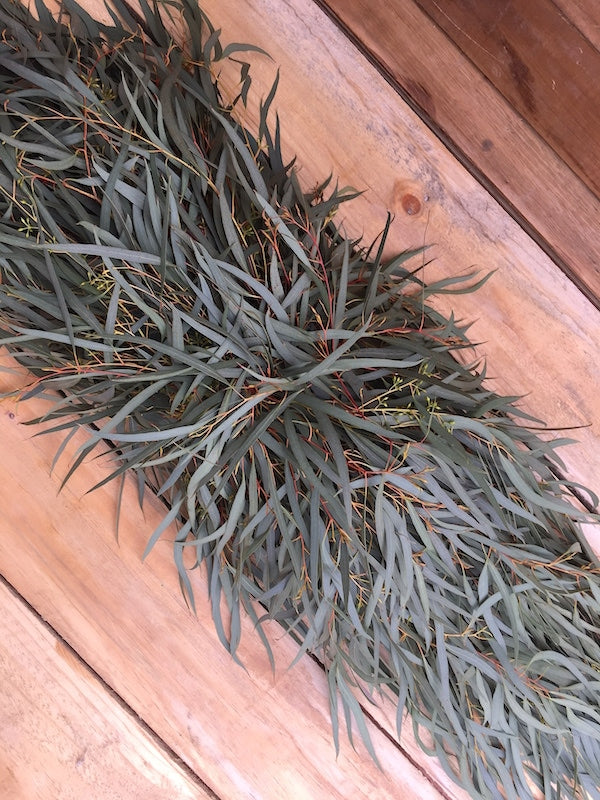 willow fresh eucalyptus garland