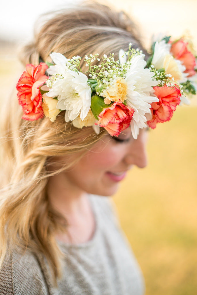 How to DIY a Spring-Worthy Floral Crown