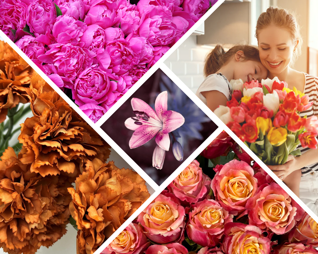 top five flowers for mothers day