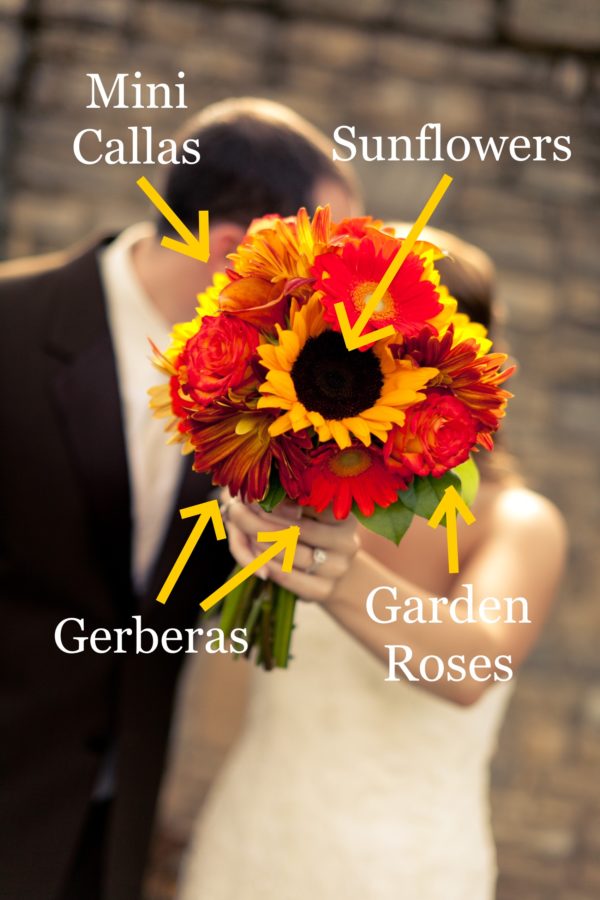 Autumn Mixed Bridal Bouquet