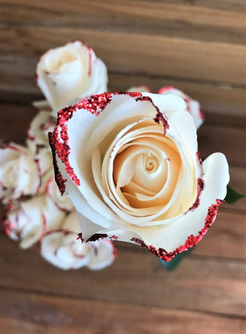 Glitter Roses for Sale | Specialty Online Flowers - Flower Explosion