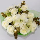 White/Gold Mix Centerpiece Large