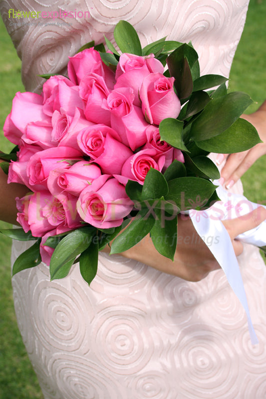 Example of Pink Bridal/Bridesmaid Bouquet