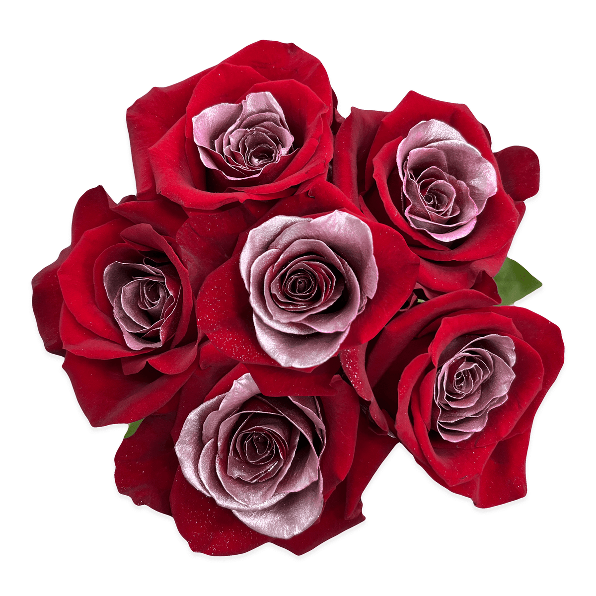 Pink And Pay Roses Pink Heart Roses - Flower Explosion