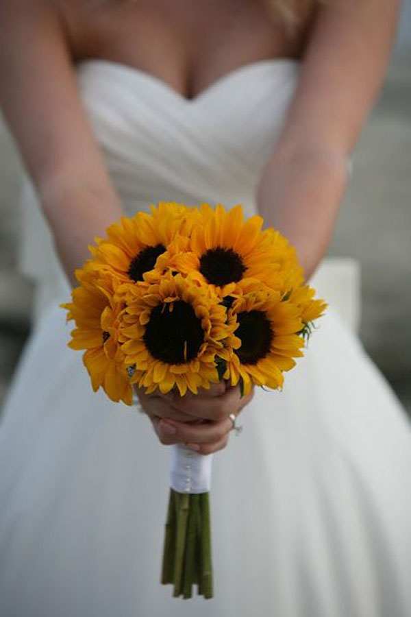 Sunflower Bridal Bouquet