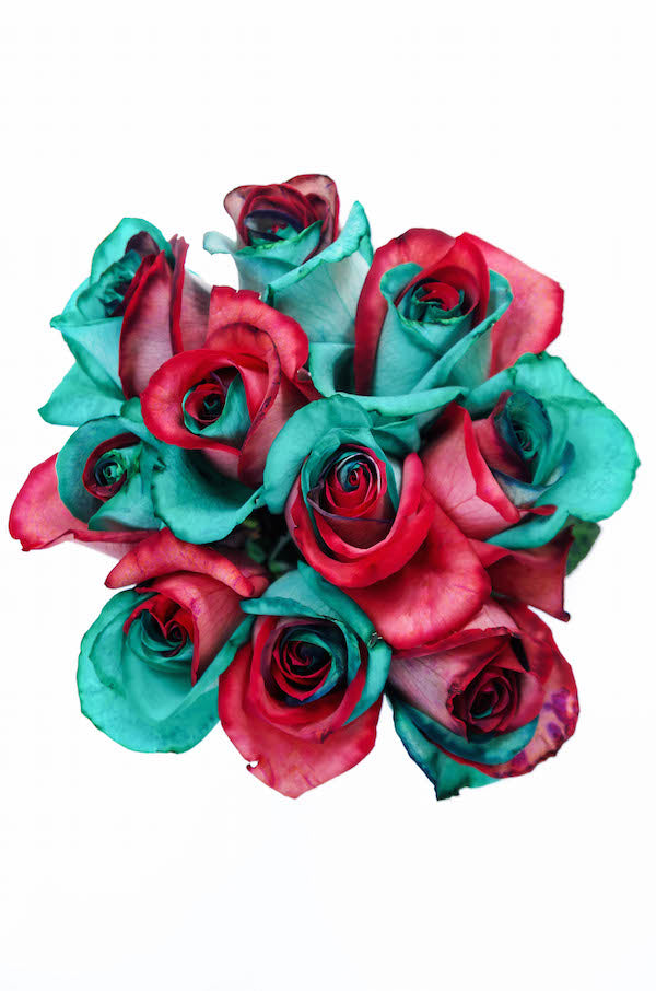 Festive Valentine Single Rose Sleeve