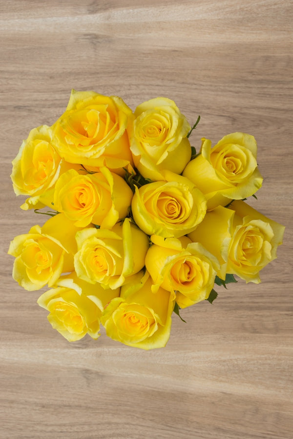Yellow Impact Color Roses Wholesale Gold Strike Yellow Roses for Bouquets Online for Sale ...