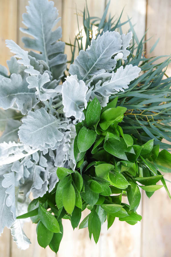 Fake greenery mixed with real?  Weddings, Style and Décor